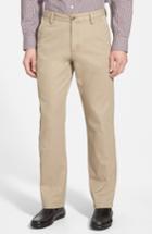 Men's Cutter & Buck 'beckett' Straight Leg Washed Cotton Pants X 30 - Brown (online Only)