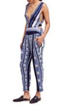 Women's Free People All Shook Up Jumpsuit - Blue