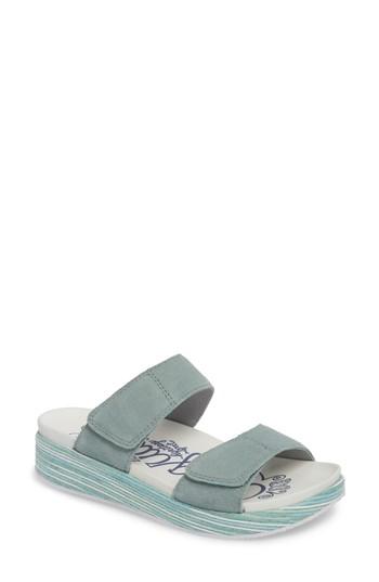 Women's Alegria By Pg Lite Mixie Slide Sandal -9.5us / 39eu - Blue