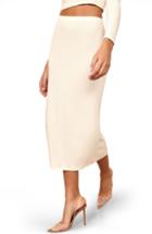 Women's Reformation Viola Midi Skirt - White