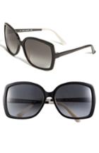 Kate Spade New York 'darryl' 59mm Sunglasses Black Champagne