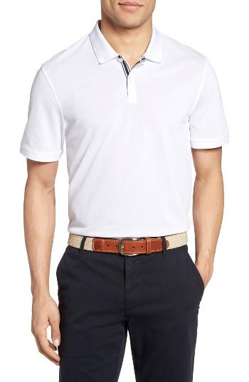 Men's Ag The Berrian Pique Polo - White