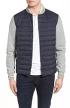 Men's Herno Quilted Baseball Jacket Eu - Blue