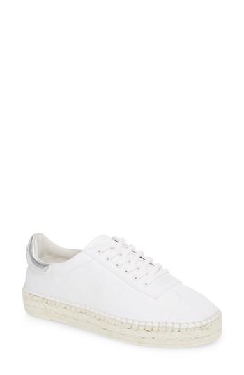 Women's Kendall + Kylie James Espadrille Sneaker M - White