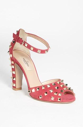 Valentino 'rockstud' Sandal Pink