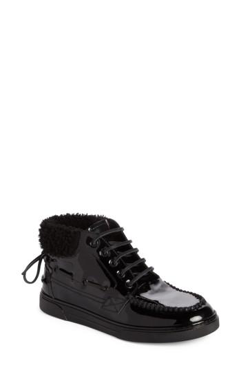 Women's Saint Laurent Antibe Boat Sneaker .5us / 36.5eu - Black