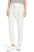Women's James Perse Brushed Cashmere Sweatpants - Ivory