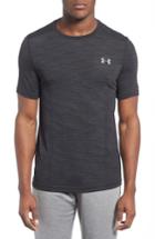 Men's Under Armour Threadborne Fit T-shirt, Size Medium - Black