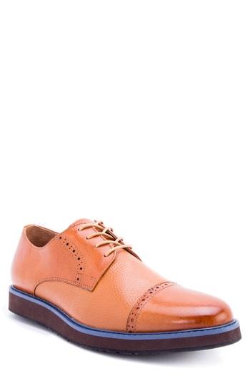 Men's Zanzara Saxe Cap Toe Derby M - Brown