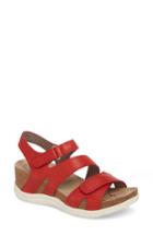 Women's Bionica Passion Wedge Sandal M - Red