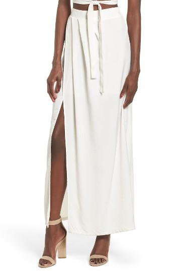 Women's 4si3nna Maxi Skirt - White