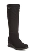 Women's Mephisto Minda Waterproof Wedge Boot M - Black