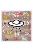 Women's Gucci Gg Ufo Foulard Scarf, Size - Brown