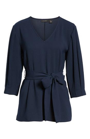 Women's Halogen Tie-waist Top