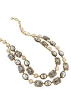 Women's J.crew Double Strand Stone Necklace