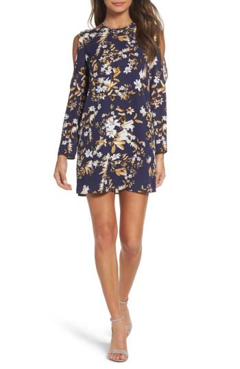 Women's Ali & Jay Floral Romance Cold Shoulder Minidress - White