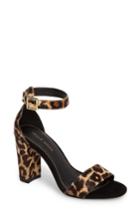 Women's Pelle Moda 'bonnie' Ankle Strap Sandal .5 M - Brown