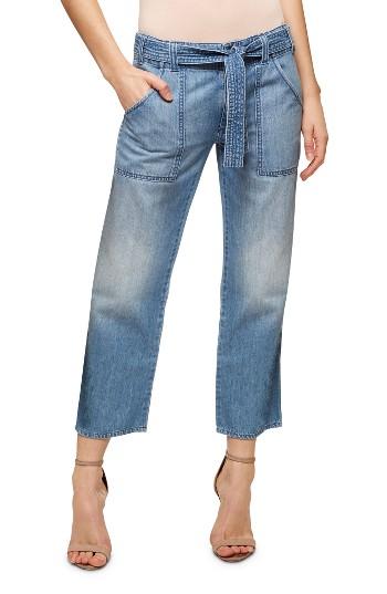 Women's Sanctuary Karate Belted Crop Jeans