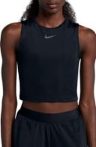 Women's Nike Running Division Women's Cropped Running Top - Black