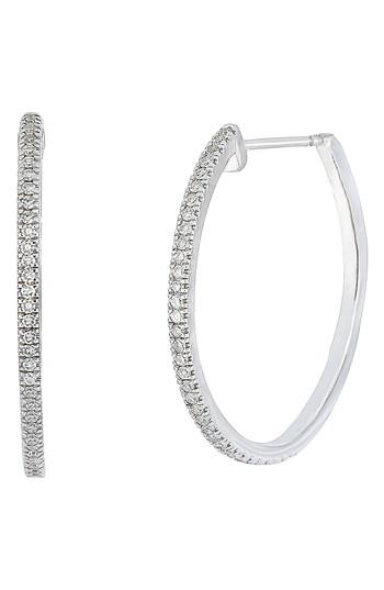 Women's Carriere Diamond Hoop Earrings (nordstrom Exclusive)
