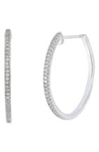 Women's Carriere Diamond Hoop Earrings (nordstrom Exclusive)