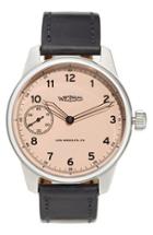 Men's Weiss Watch Company 'special Issue' Leather Strap Watch, 42mm