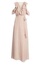 Women's Bb Dakota Don't Call Me Baby Cold Shoulder Wrap Dress