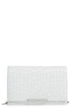 Women's Botkier Vanderbilt Leather Wallet On A Chain - White