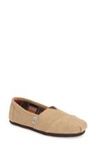 Women's Toms Burlap Slip-on Xw - Beige