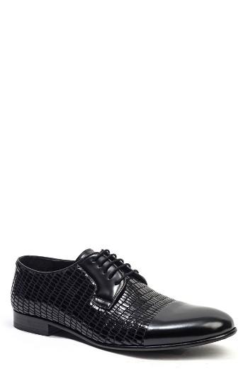 Men's Jared Lang Cap Toe Derby Eu - Black