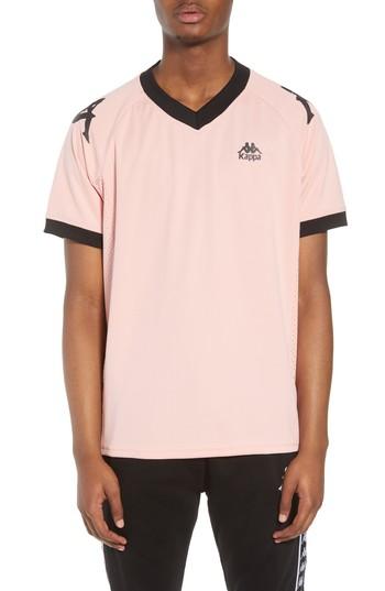 Men's Kappa Futbol Jersey - Pink