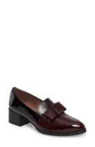 Women's Wonders Block Heel Loafer Pump .5-7us / 37eu - Burgundy