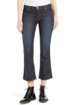 Women's The Great. The Nerd Low Rise Crop Flare Jeans