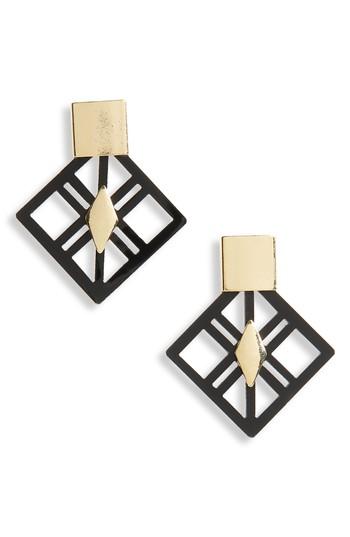 Women's Bp. Geometric Cutout Earrings