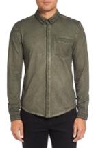 Men's Michael Stars Slim Fit Garment Washed Sport Shirt