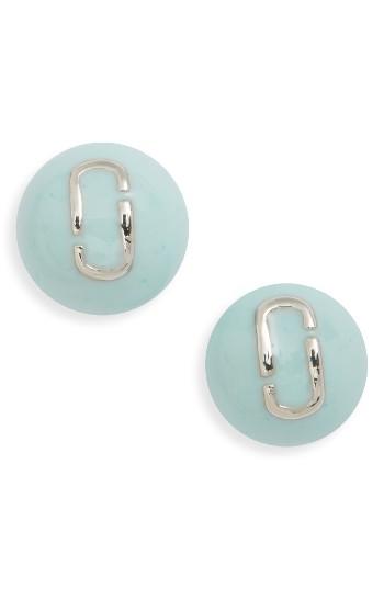 Women's Marc Jacobs Icon Enamel Ball Stud Earrings