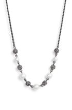 Women's Givenchy Bead & Crystal Frontal Necklace