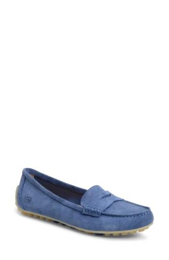 Women's B?rn Malena Driving Loafer .5 M - Blue