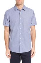 Men's Rodd & Gunn Sullivan Regular Fit Print Sport Shirt - Blue