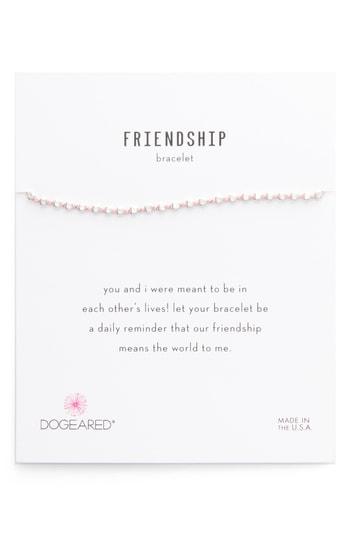 Women's Dogeared Flat Bead Pin Friendship Bracelet