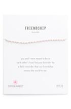 Women's Dogeared Flat Bead Pin Friendship Bracelet