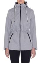 Women's Laundry By Shelli Segal Hooded Active Jacket - Grey