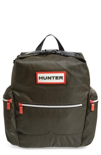 Hunter Original Top Clip Nylon Backpack - Green