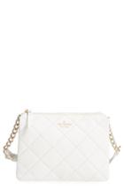 Kate Spade New York Emerson Place Harbor Leather Crossbody Bag - Beige