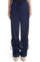 Women's J.w.anderson Jersey Pocket Hem Trousers Us / 10 Uk - Blue