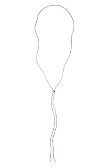 Women's Lula Delicate Crystal Bolo Necklace