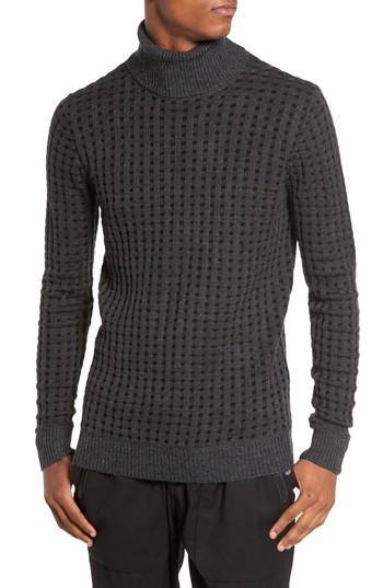 Men's Antony Morato Turtleneck Sweater - Black