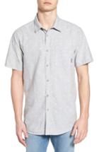 Men's Billabong Sundays Jacquard Woven Shirt, Size - Grey