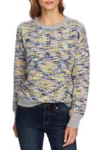 Women's 1.state Convertible Zip Neckline Sweater, Size - Blue