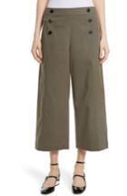 Women's Kate Spade New York Crop Military Pants - Green